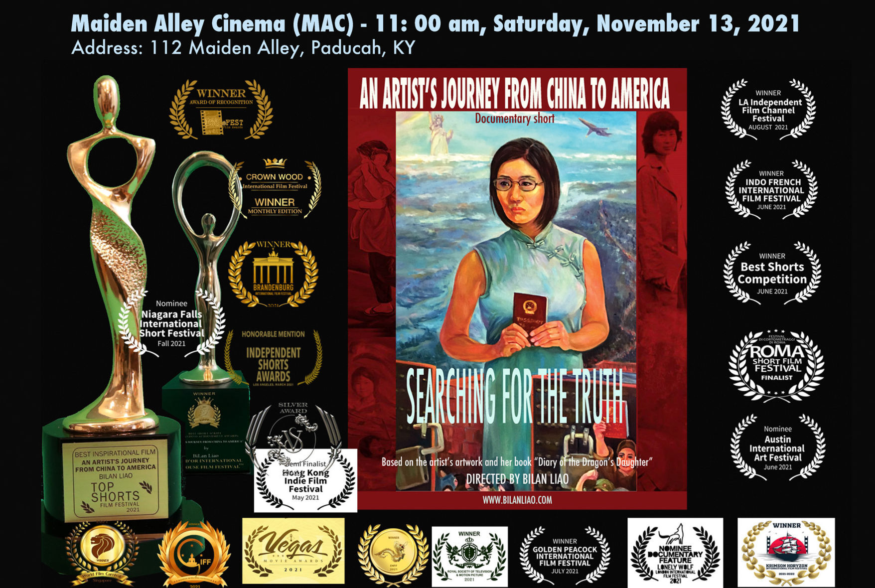 Former PSAD professor Liao to show documentary